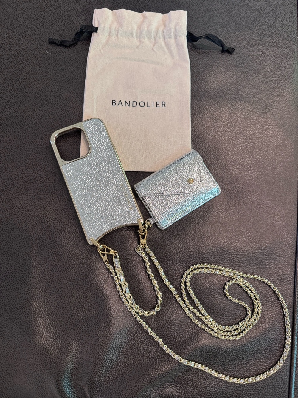 iPhone 15 Pro Bandolier Rae MagSafe Case, Wristlet, Crossbody & Card Wallet